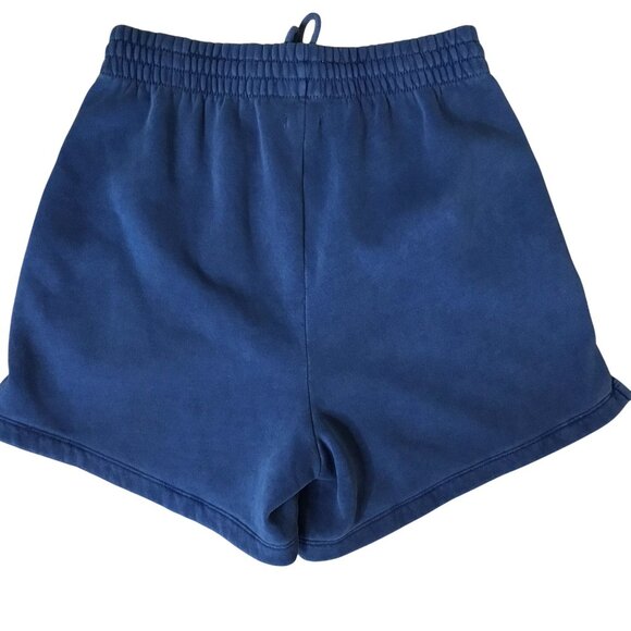 ABERCROMBIE & FITCH Women Navy Lounge Shorts Elastic Waist Soft Pockets NWT - Picture 2 of 9